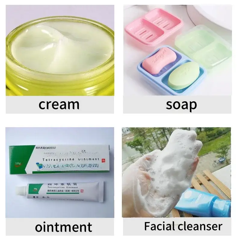 Cosmetic Grade Stabilizer Stearine Stearic Acid 1801 Triple Pressed Detergent Raw Materials CAS 57-11-4