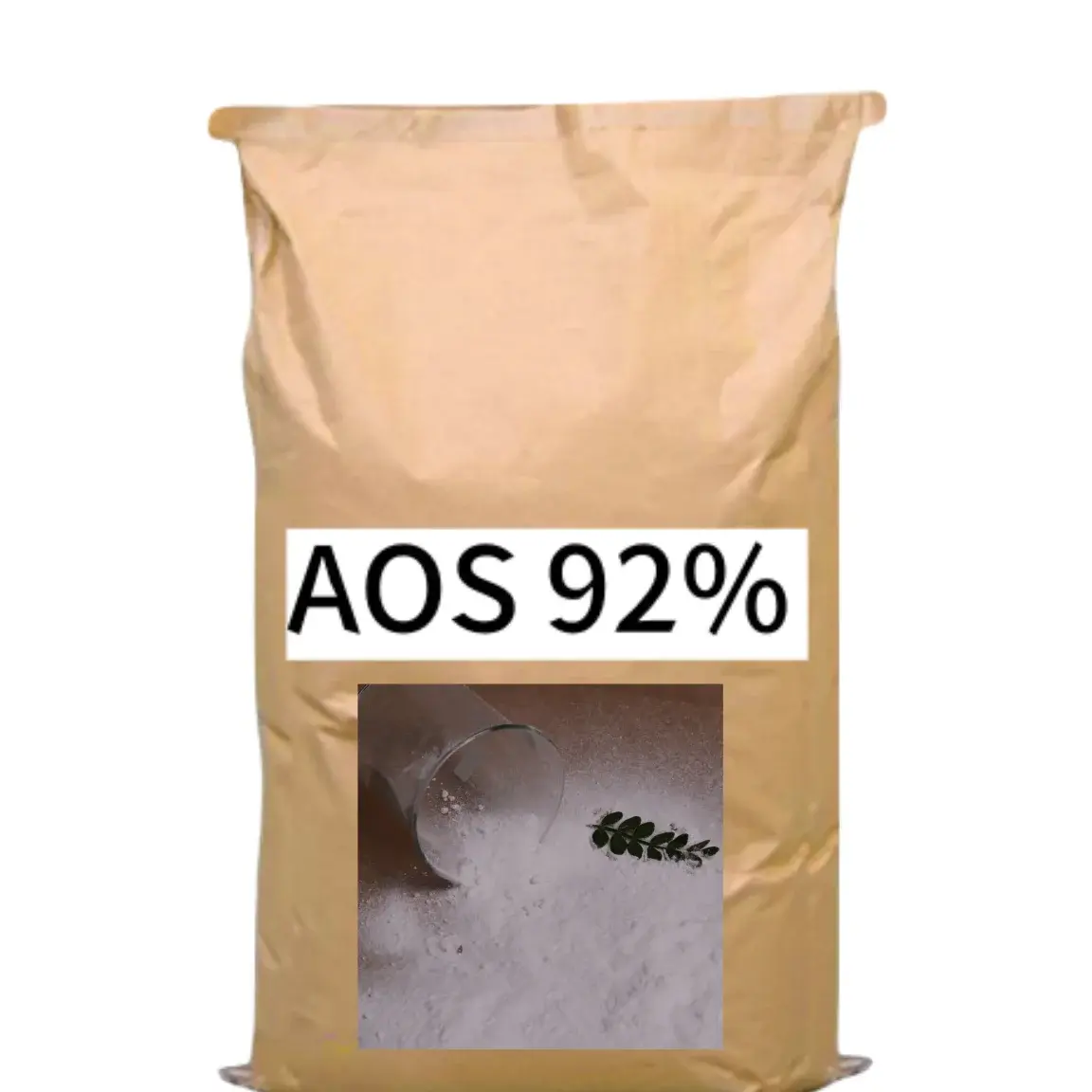 Sodium Alpha-olefin Powder Sulfonate AOS 92% Anionic Surfactants Detergent Raw Materials CAS 68439-57-6