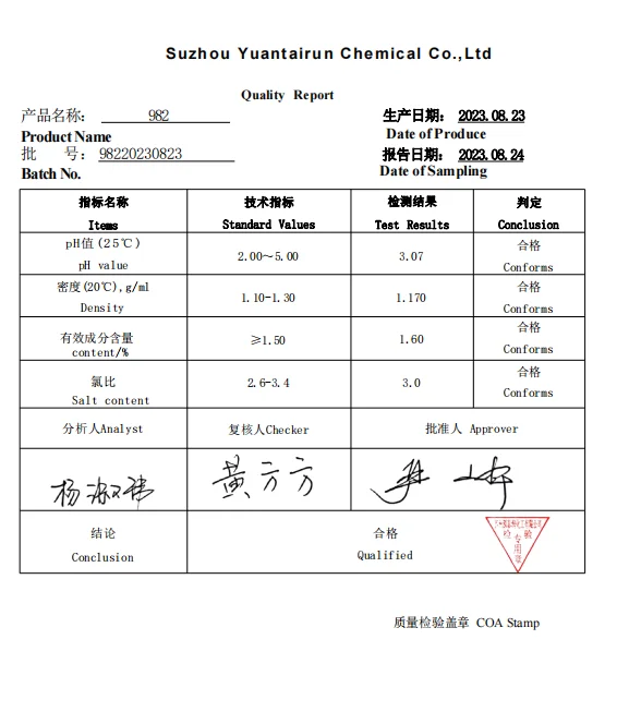 CassonPreservative Cg Wt Cas 2682-20-4 Methyl Chloroiso Thiazolinone  Methyl Isobutyl Thiazolinone